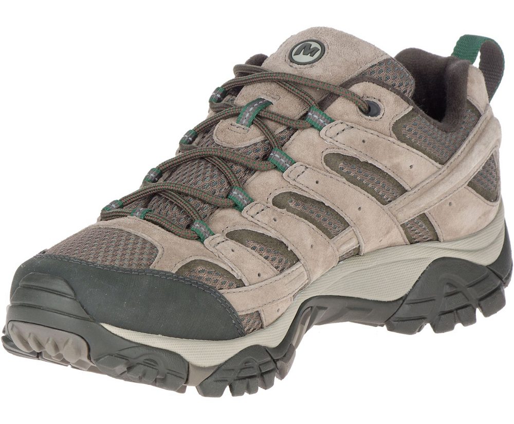 Buty Trekkingowe Merrell Męskie Szare - Moab 2 Ventilator - 052647-QMG